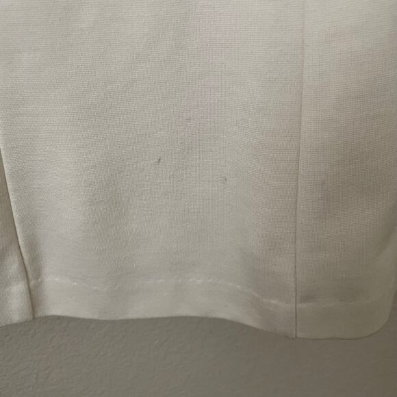 Amanda Uprichard Dress Womens Small Cream Strapless Knit Mini Bridal Cocktail - Picture 12 of 13